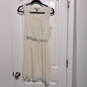 Forever 21 ivory dress